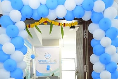 Students learning software development at SpringTree